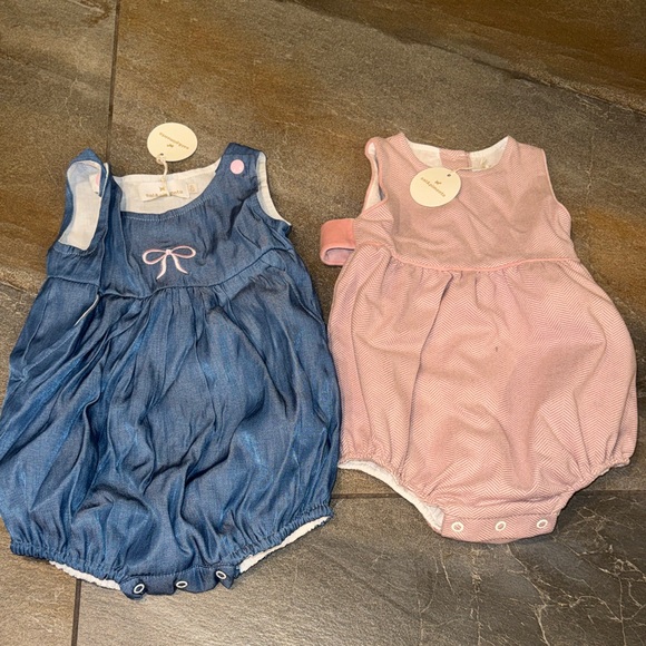 Sal & Pimenta Other - Sal & Pimenta - Blue and Pink Baby Rompers BUNDLE
